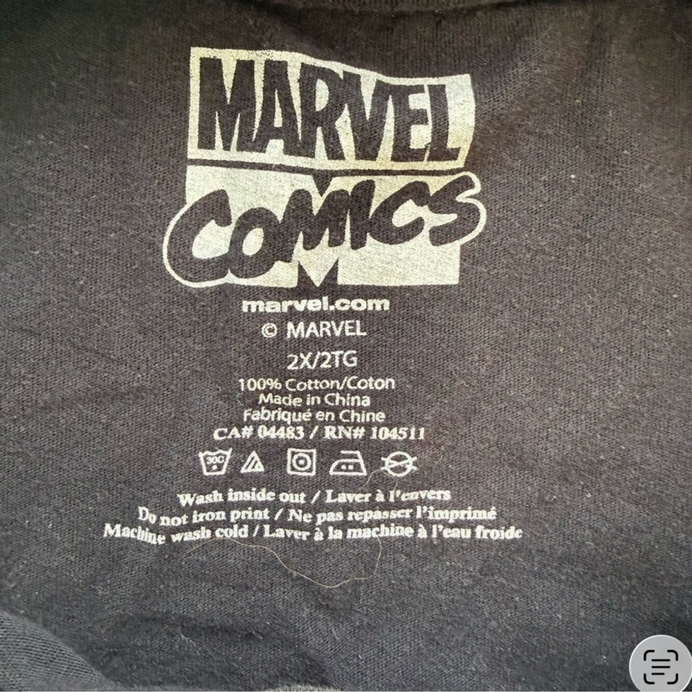 Marvel Comics Spider-Man Black Graphic Tee Size 2XL Streetwear Casual Everyday - Picture 3 of 9